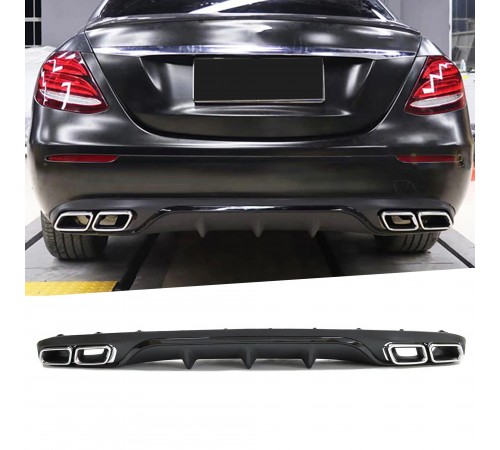 Mercedes E Class W213 2016-2023 E63 AMG galinio bamperio difuzorius 